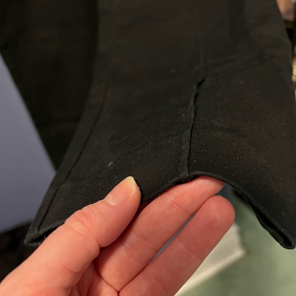 Ann Taylor Black Curvy Pants 10P - Picture 4 of 4